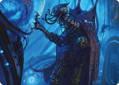 Atmosphere Surgeon Art Card [Phyrexia: All Will Be One Art Series] | Cracking-Singles