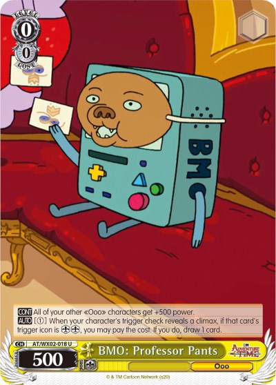 BMO: Professor Pants (AT/WX02-018 U) [Adventure Time] | Cracking-Singles