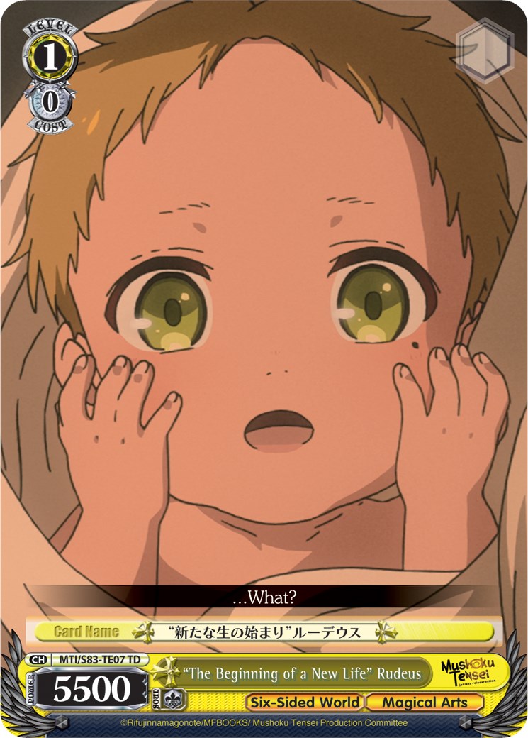 "The Beginning of a New Life" Rudeus (MTI/S83-TE07 TD) [Mushoku Tensei: Jobless Reincarnation] | Cracking-Singles