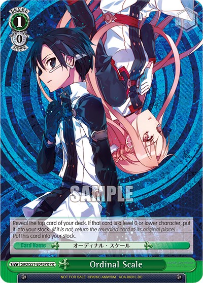 Ordinal Scale (SAO/S51-E045PR PR) (Promo) [Sword Art Online The Movie: -Ordinal Scale-] | Cracking-Singles