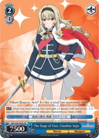 The Stage of Fate, Claudine Saijo (RSL/S56-TE20 TD) [Revue Starlight] | Cracking-Singles