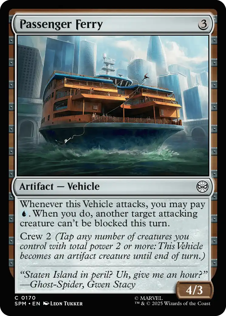 Passeneger Ferry [Marvel's Spider-Man] | Cracking-Singles