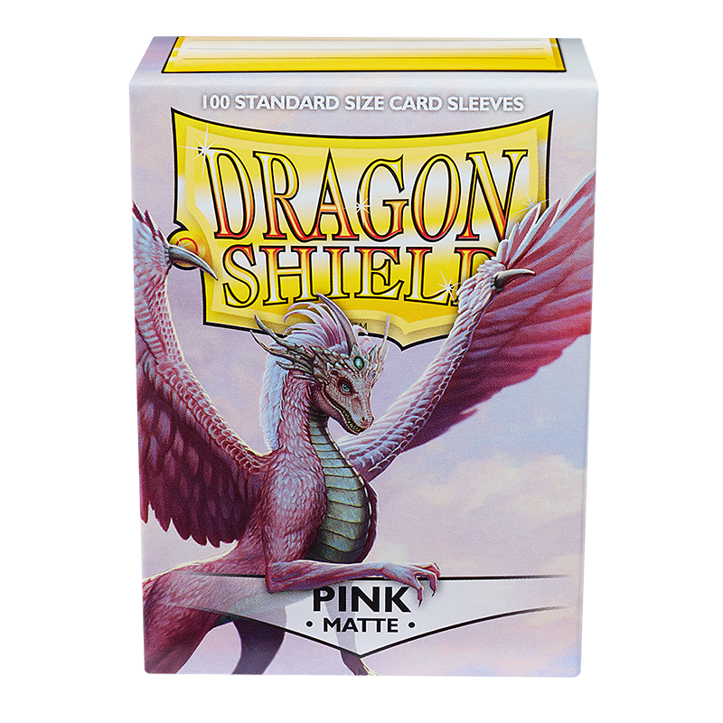 100 PCS/BOX Colorful Matte Cards Sleeves Dragon Shield | Cracking-Singles