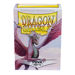 100 PCS/BOX Colorful Matte Cards Sleeves Dragon Shield | Cracking-Singles