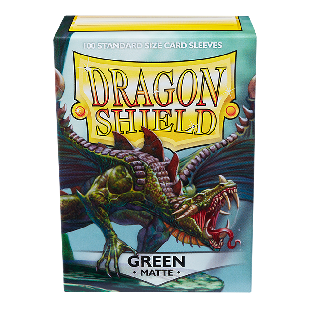 100 PCS/BOX Colorful Matte Cards Sleeves Dragon Shield | Cracking-Singles