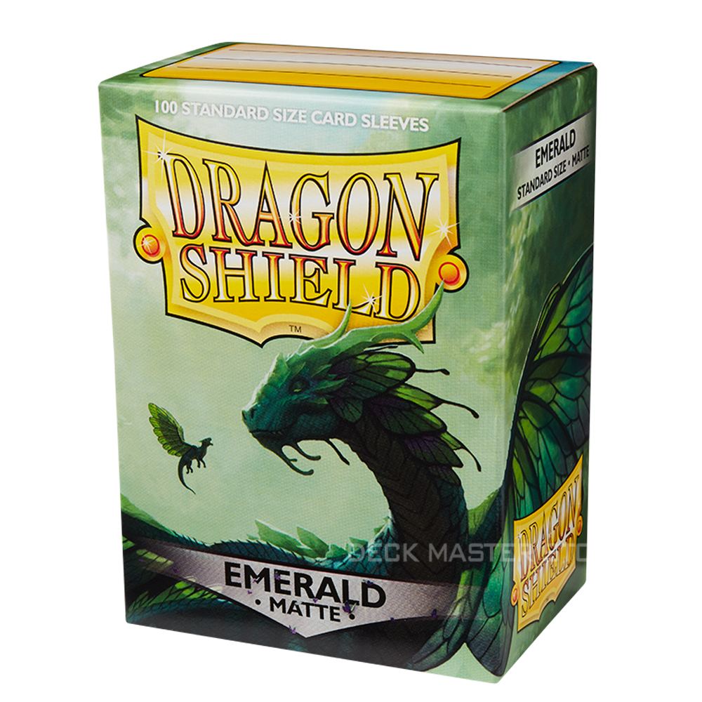 100 PCS/BOX Colorful Matte Cards Sleeves Dragon Shield | Cracking-Singles