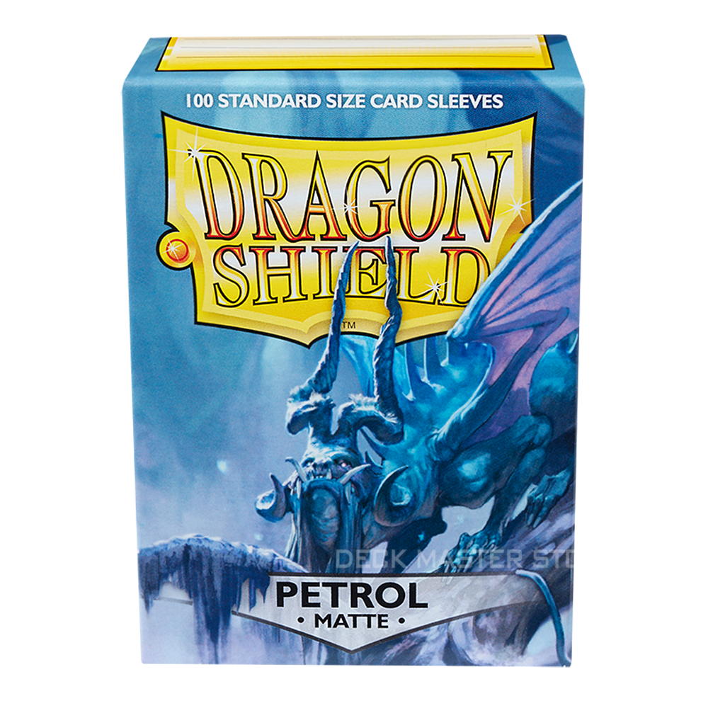 100 PCS/BOX Colorful Matte Cards Sleeves Dragon Shield | Cracking-Singles