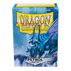 100 PCS/BOX Colorful Matte Cards Sleeves Dragon Shield | Cracking-Singles