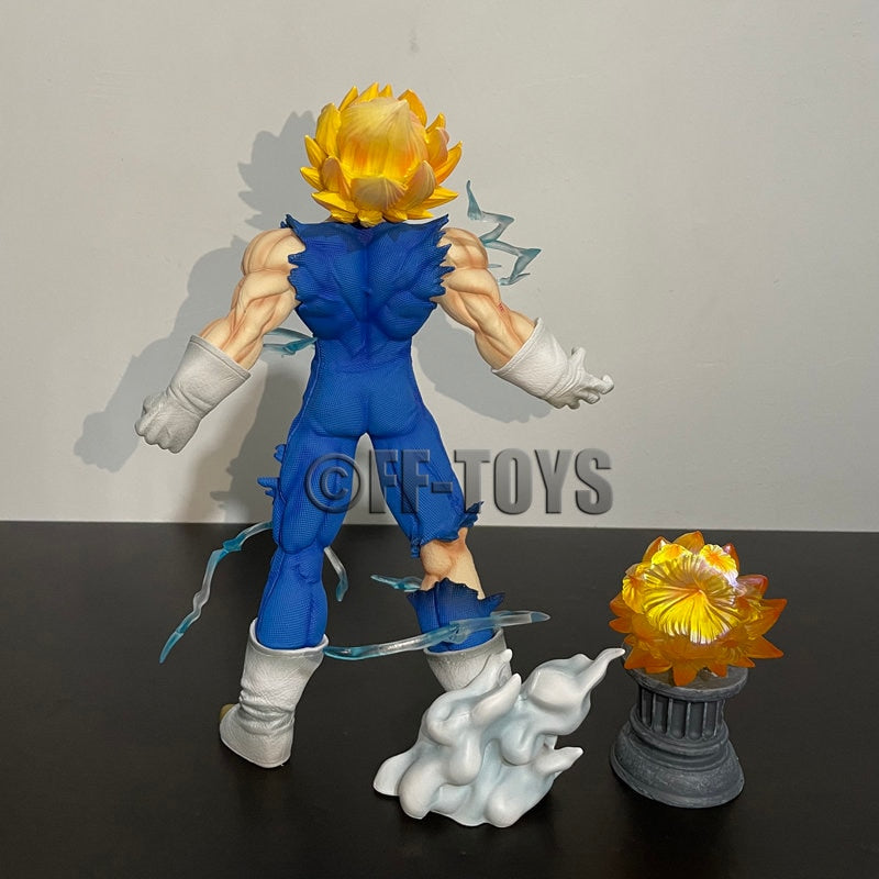 Anime Dragon Ball Z GK Vegeta Figure Self-destruct Majin Vegeta Figurine 27CM | Cracking-Singles