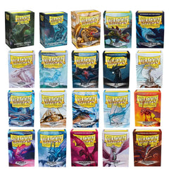 100 PCS/BOX Colorful Matte Cards Sleeves Denmark Dragon Shield Cards Cover Cards Protector for Magic PKM/Star Reals Board Games | Cracking-Singles