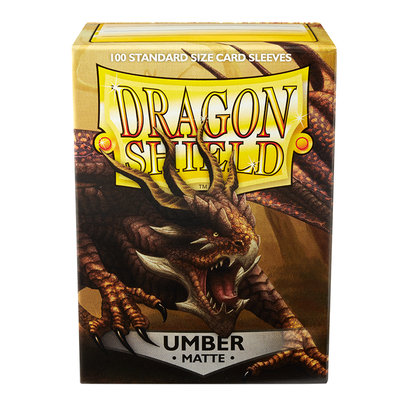 100 PCS/BOX Colorful Matte Cards Sleeves Dragon Shield | Cracking-Singles