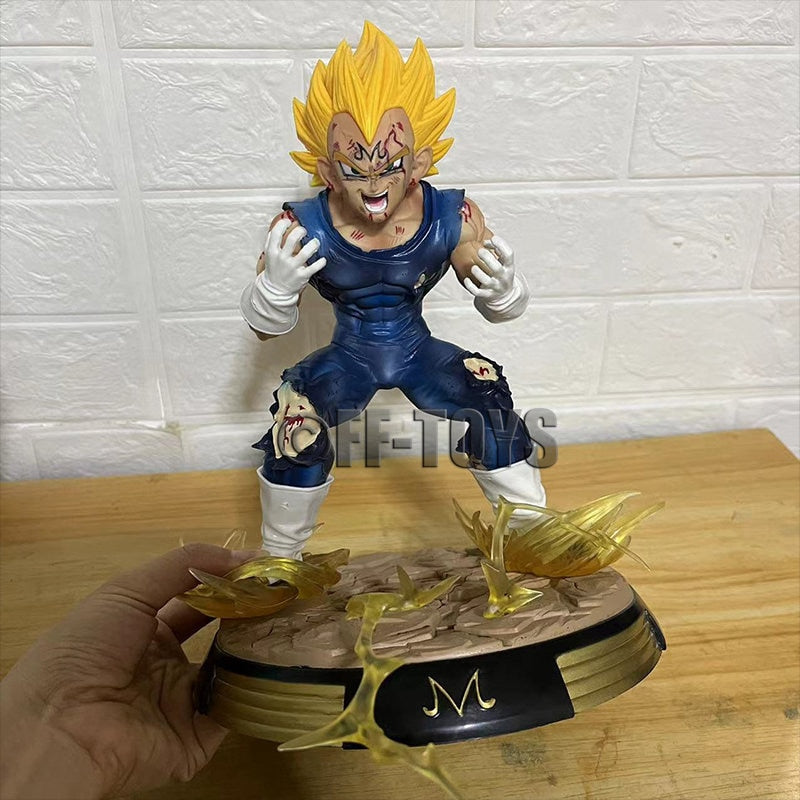 Dragon Ball Z GK Vegeta Figure Majin Vegeta Figurine 28CM with Base | Cracking-Singles
