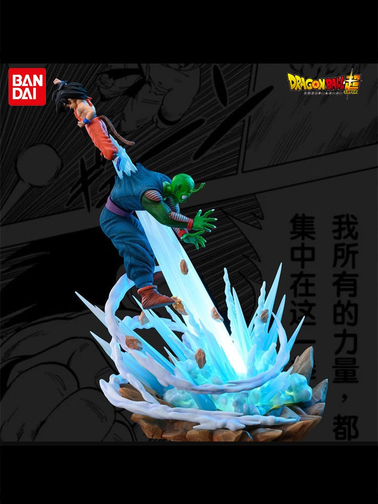 Dragon Ball Z Anime Figure GK Son Goku Piccolo SKY Duel 20cm With Light | Cracking-Singles
