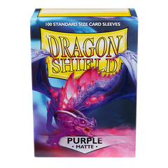 100 PCS/BOX Colorful Matte Cards Sleeves Dragon Shield | Cracking-Singles