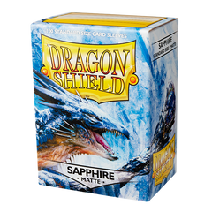 100 PCS/BOX Colorful Matte Cards Sleeves Dragon Shield | Cracking-Singles