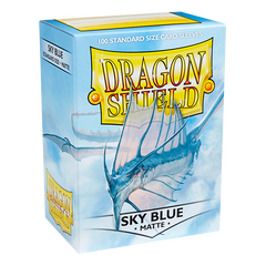 100 PCS/BOX Colorful Matte Cards Sleeves Dragon Shield | Cracking-Singles