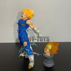 Anime Dragon Ball Z GK Vegeta Figure Self-destruct Majin Vegeta Figurine 27CM | Cracking-Singles