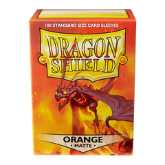 100 PCS/BOX Colorful Matte Cards Sleeves Dragon Shield | Cracking-Singles