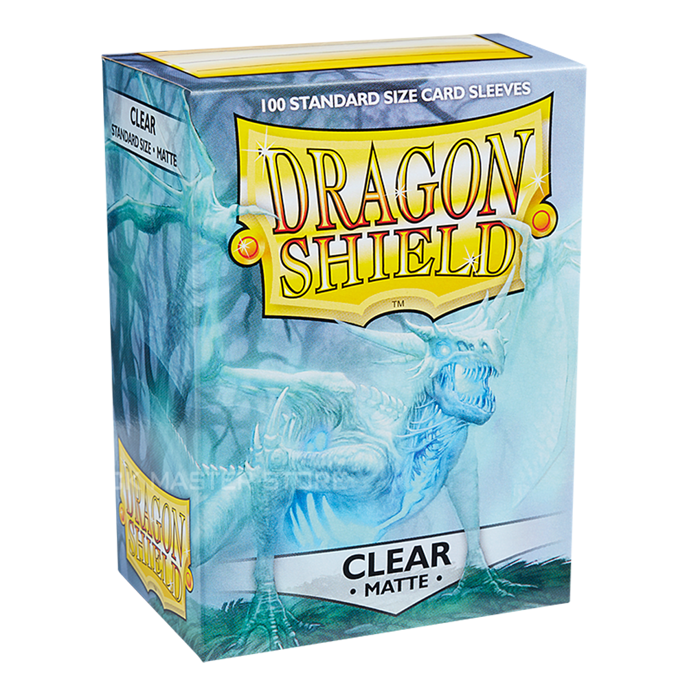 100 PCS/BOX Colorful Matte Cards Sleeves Dragon Shield | Cracking-Singles