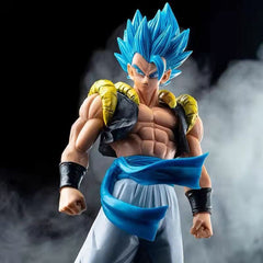 31CM Anime Dragon Ball Z Super Saiyan Blue Gogeta PVC Action Figure | Cracking-Singles