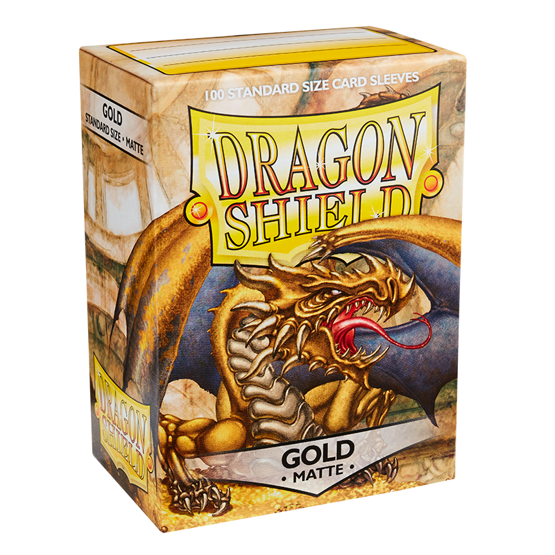 100 PCS/BOX Colorful Matte Cards Sleeves Dragon Shield | Cracking-Singles