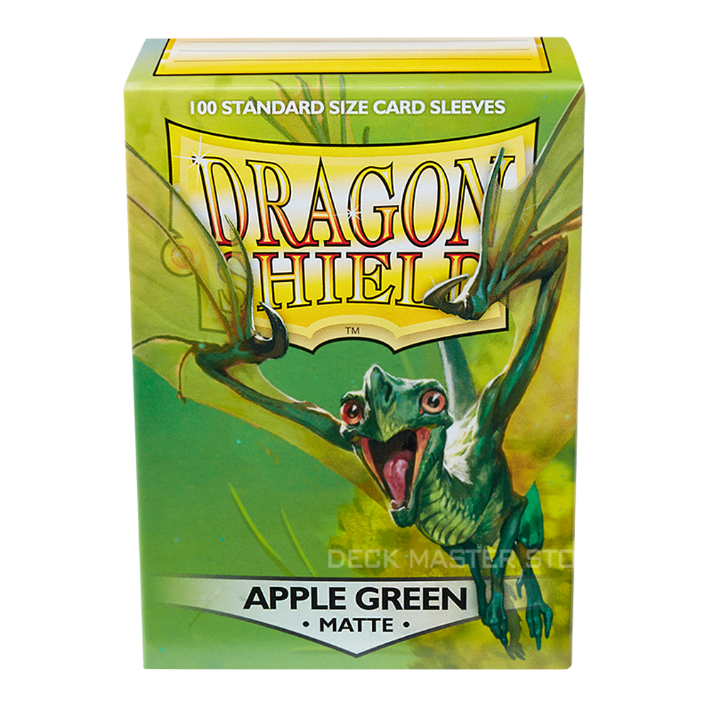 100 PCS/BOX Colorful Matte Cards Sleeves Dragon Shield | Cracking-Singles