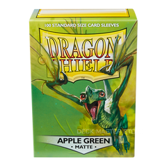 100 PCS/BOX Colorful Matte Cards Sleeves Dragon Shield | Cracking-Singles