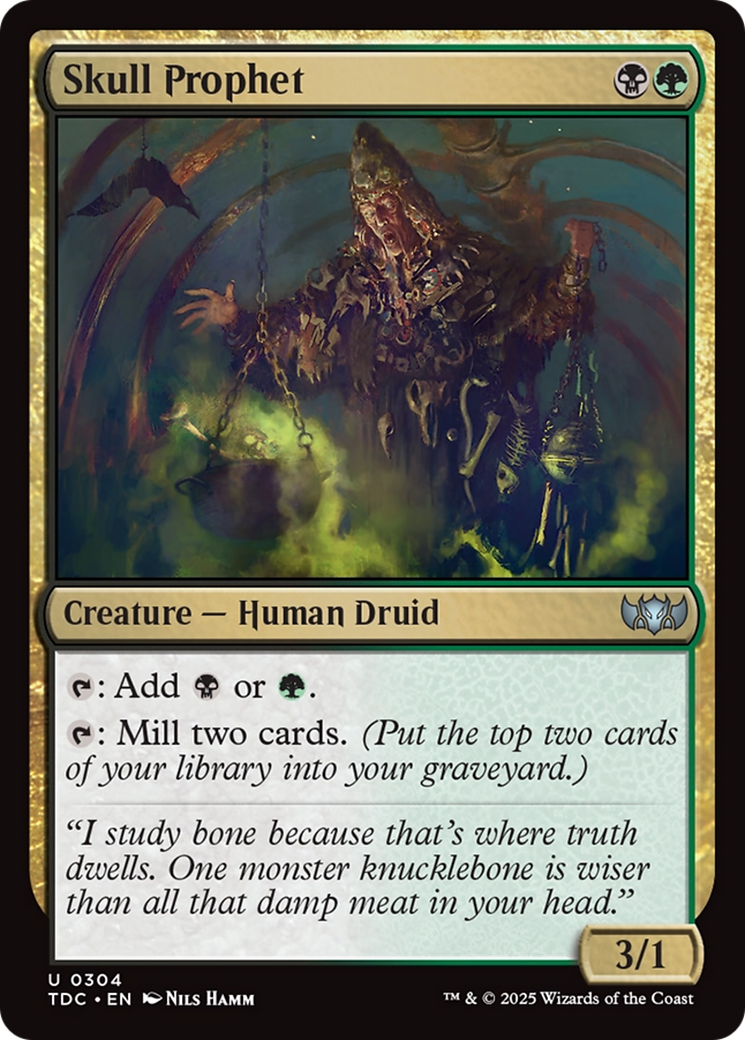 Skull Prophet [Tarkir: Dragonstorm Commander] | Cracking-Singles