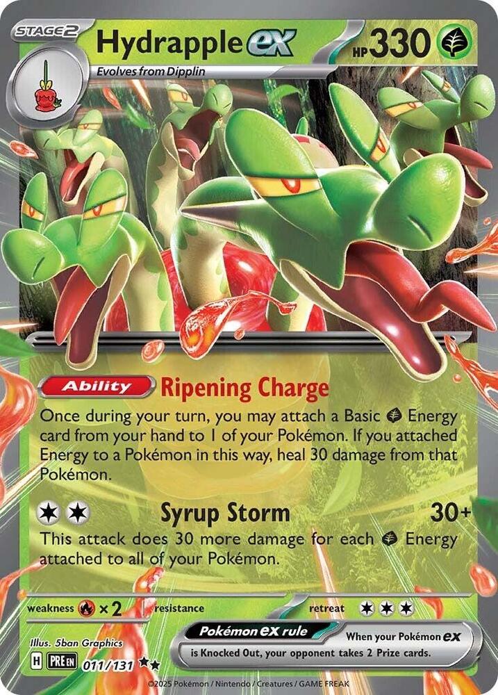 Hydrapple ex (011/131) [Scarlet & Violet: Prismatic Evolutions] | Cracking-Singles