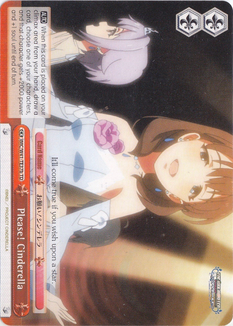 Please! Cinderella (IMC/W41-TE37b TD) (Red) [The iDOLM@STER Cinderella Girls] | Cracking-Singles