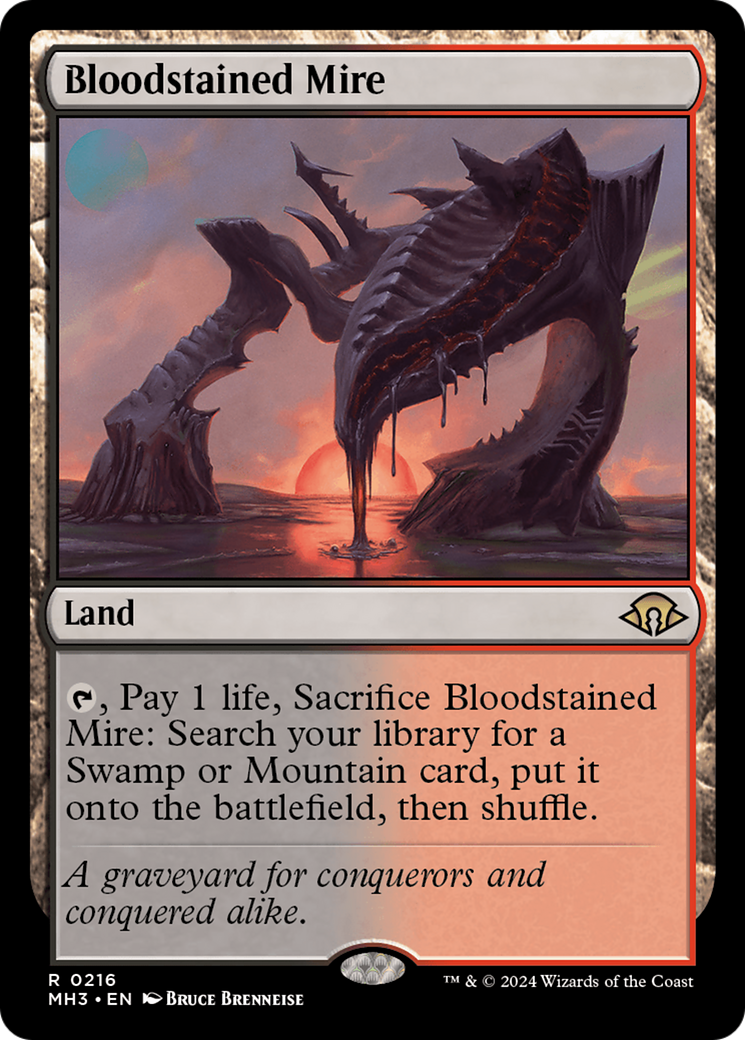Bloodstained Mire [Modern Horizons 3] | Cracking-Singles