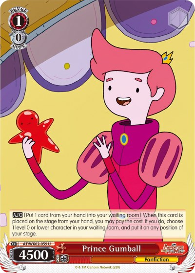 Prince Gumball (AT/WX02-059 U) [Adventure Time] | Cracking-Singles