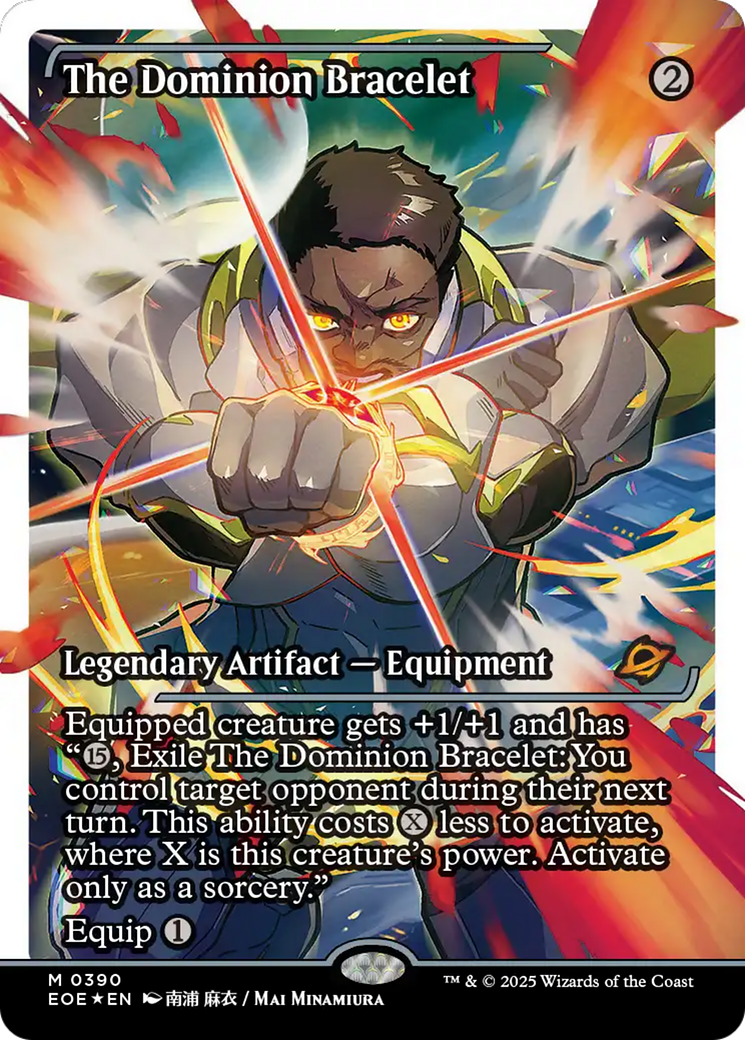 The Dominion Bracelet (Showcase) (Fracture Foil) [Edge of Eternities] | Cracking-Singles