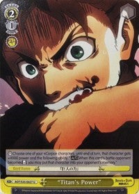"Titan's Power" (AOT/S35-E027 U) [Attack on Titan] | Cracking-Singles