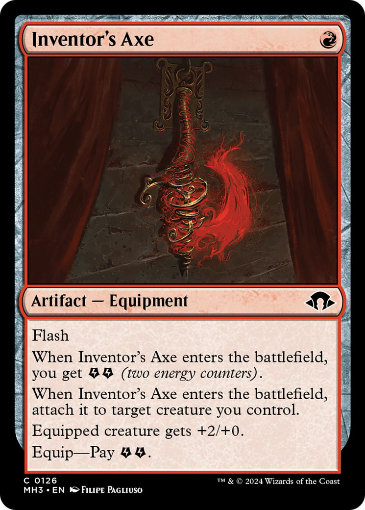 Inventor's Axe [Modern Horizons 3] | Cracking-Singles