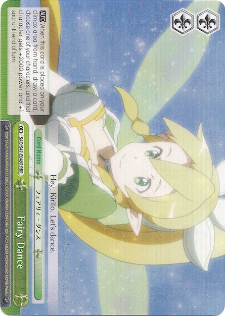 Fairy Dance (SAO/S47-E049R RRR) [Sword Art Online Re: Edit] | Cracking-Singles