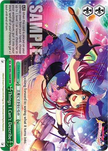 Things I Can't Describe [BanG Dream! Girls Band Party! 5th Anniversary] | Cracking-Singles
