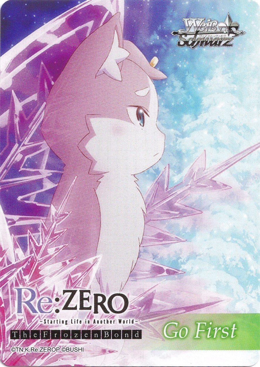Go First Card - Resisting Against Fate, Puck [Re:ZERO: The Frozen Bond] | Cracking-Singles