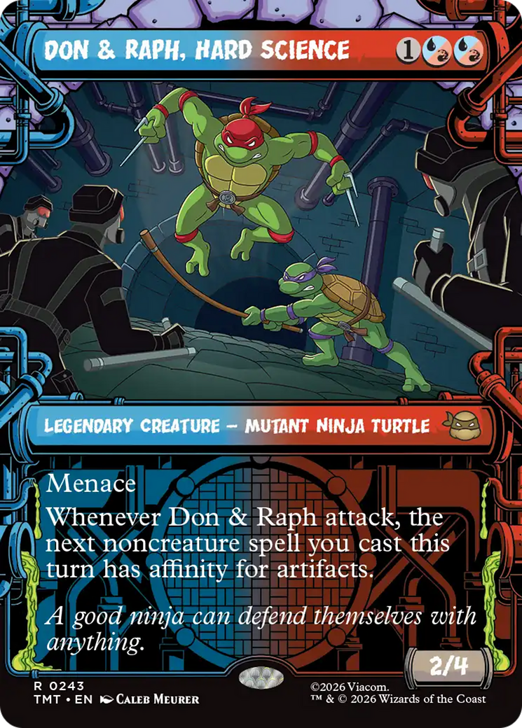 Don & Raph, Hard Science (Showcase) [Teenage Mutant Ninja Turtles] | Cracking-Singles