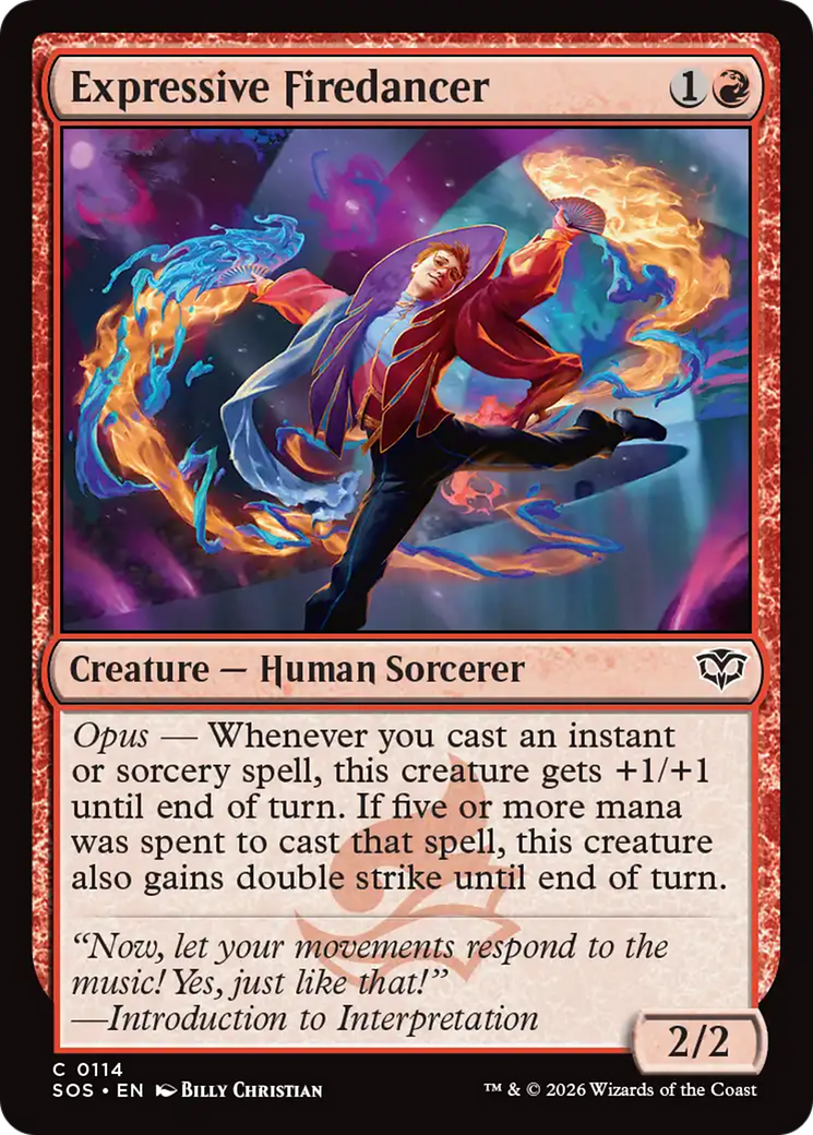 Expressive Firedancer [Secrets of Strixhaven] | Cracking-Singles