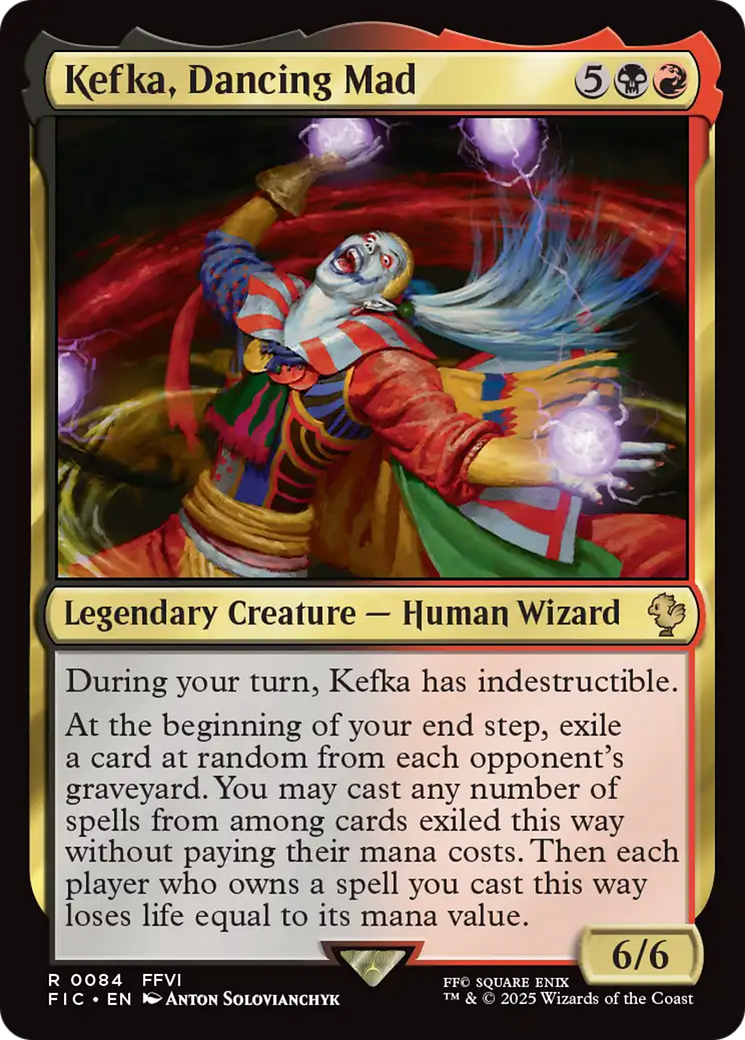 Kefka, Dancing Mad [FINAL FANTASY Commander] | Cracking-Singles