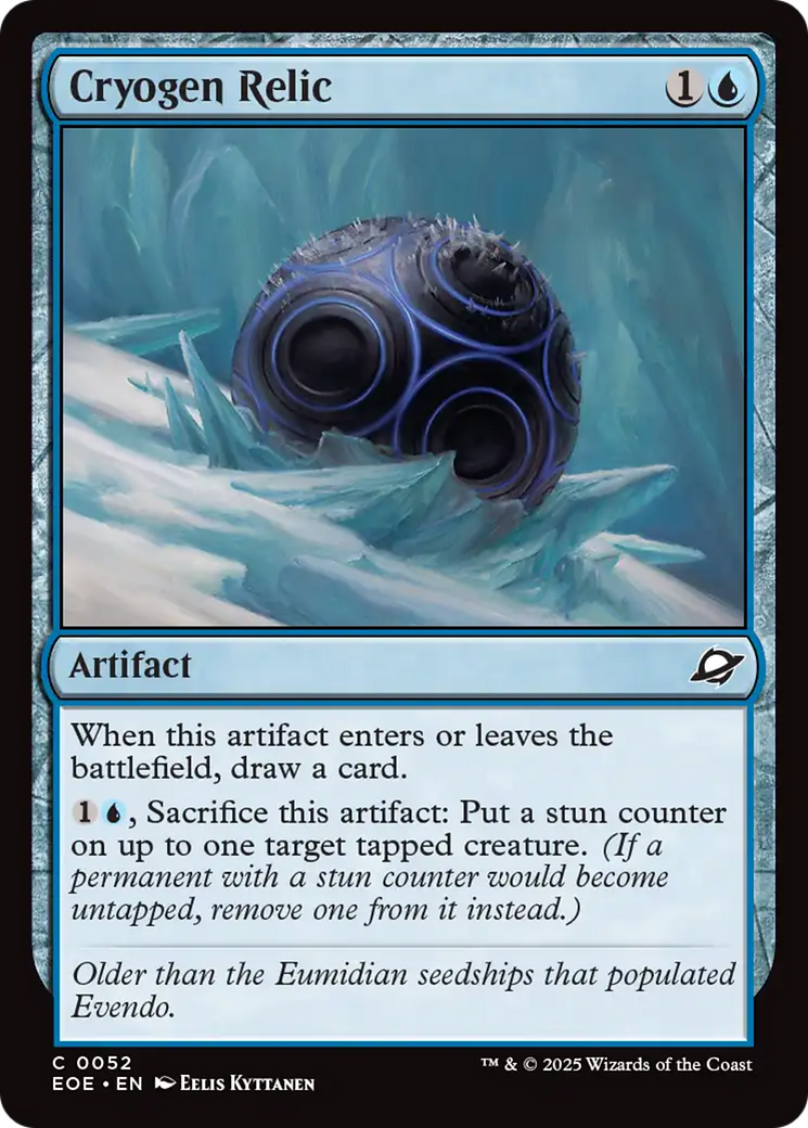 Cryogen Relic [Edge of Eternities] | Cracking-Singles
