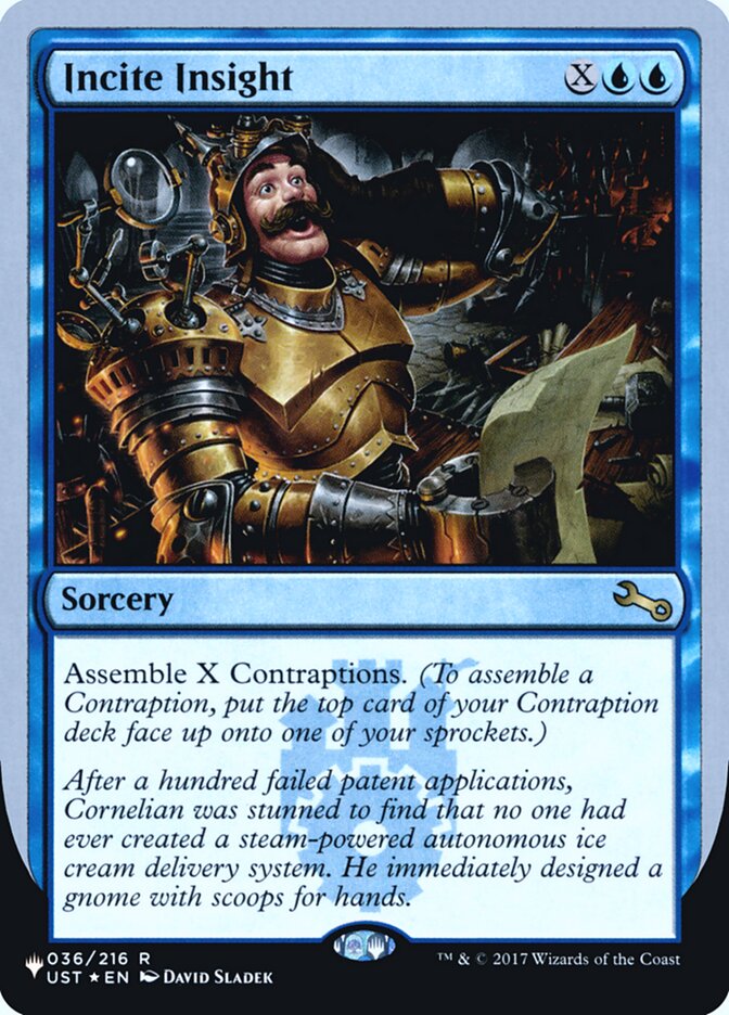 Incite Insight (Unfinity Foil Edition) [The List] | Cracking-Singles