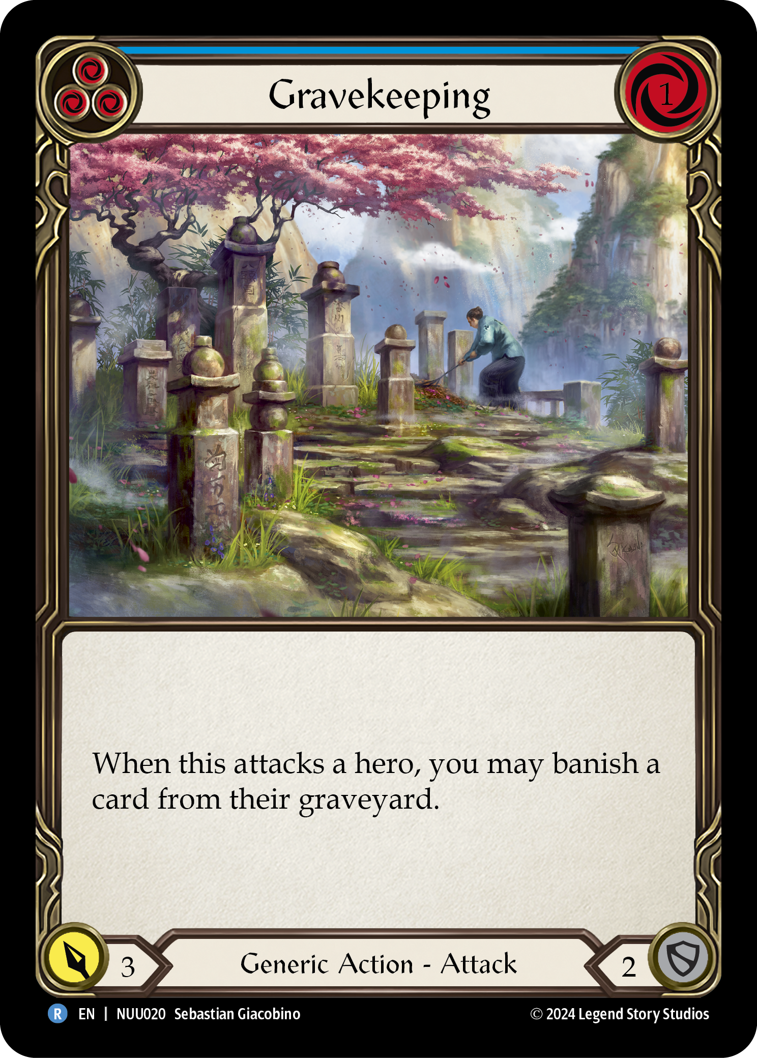 Gravekeeping [NUU020] (Part the Mistveil Nuu Blitz Deck) | Cracking-Singles