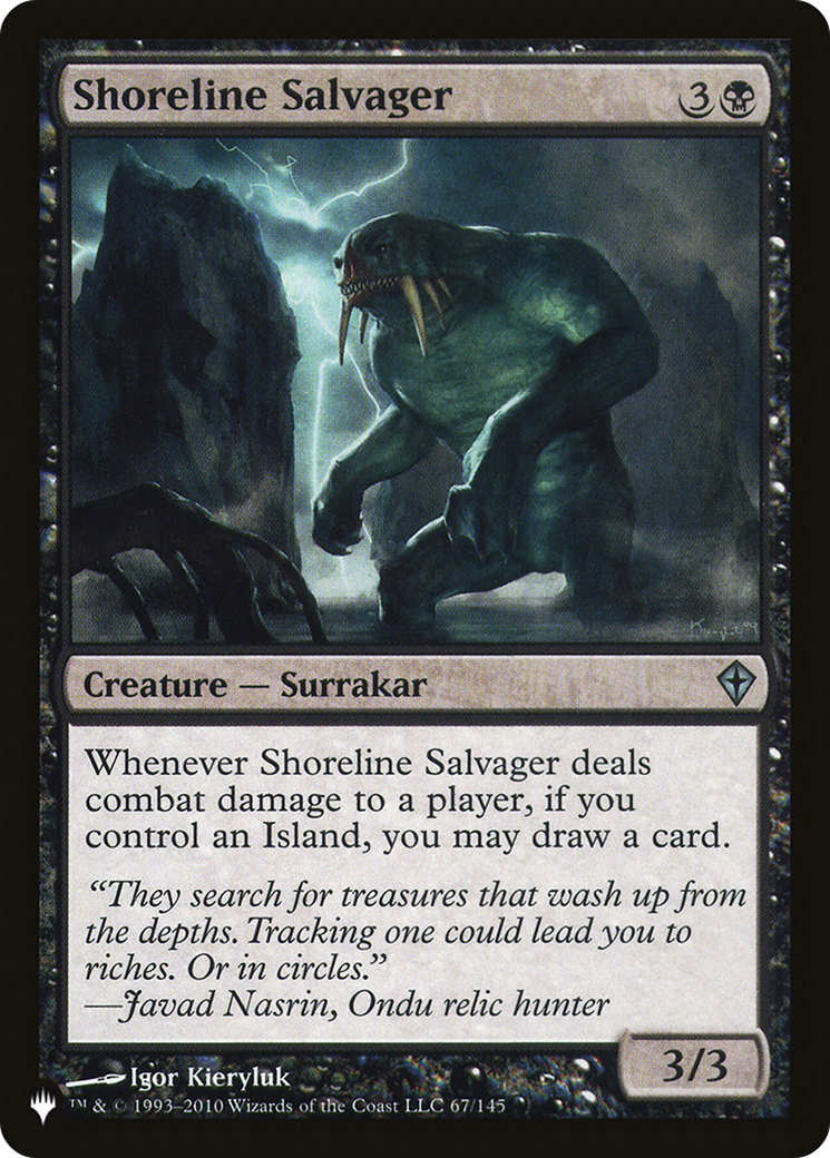 Shoreline Salvager [The List] | Cracking-Singles