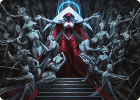 Elesh Norn, Mother of Machines Art Card [Phyrexia: All Will Be One Art Series] | Cracking-Singles
