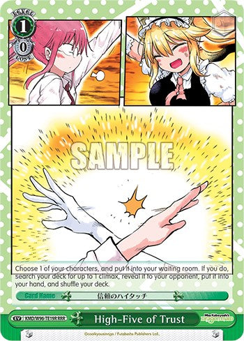 High-Five of Trust [Miss Kobayashi's Dragon Maid] | Cracking-Singles