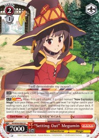 "Setting Out" Megumin (KS/W55-E051 R) [KonoSuba 2] | Cracking-Singles