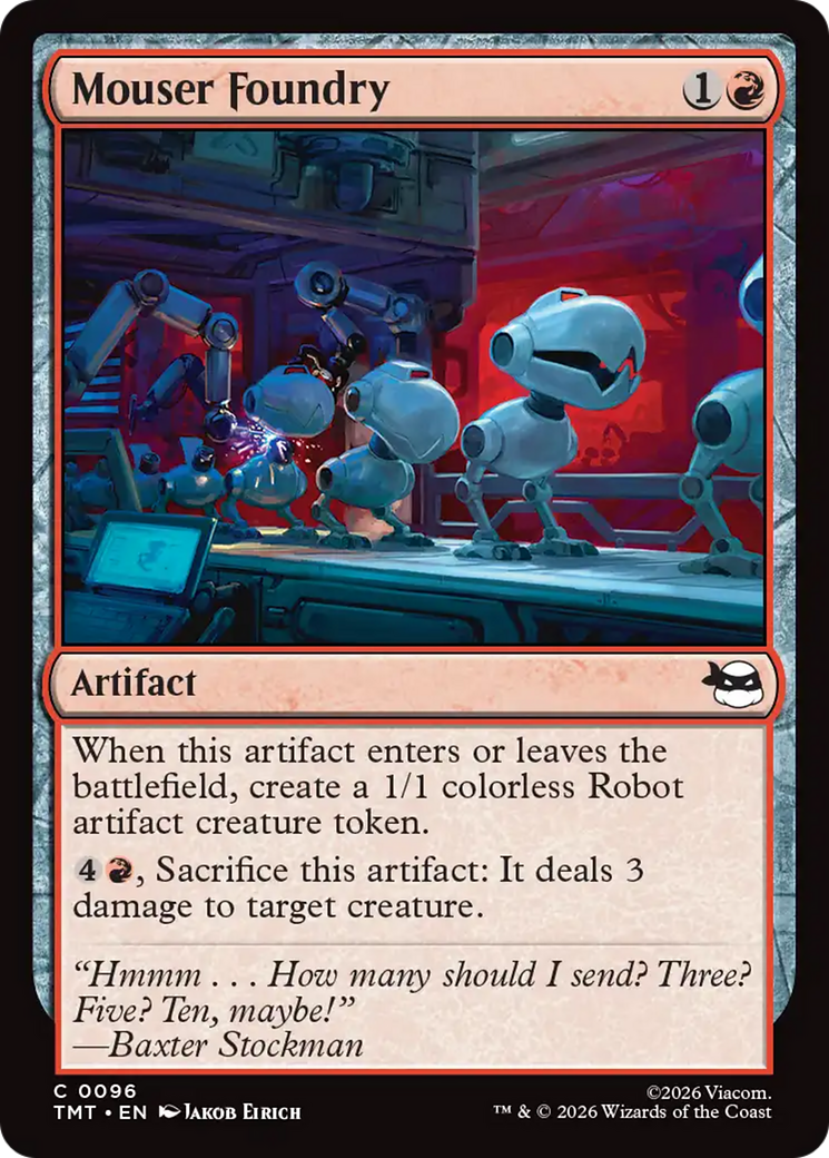 Mouser Foundry [Teenage Mutant Ninja Turtles] | Cracking-Singles