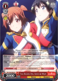 Two Become One, Karen & Hikari (RSL/S56-E042 R) [Revue Starlight] | Cracking-Singles